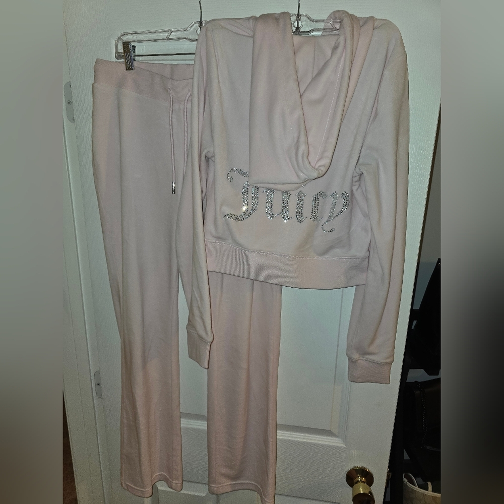 Juicy Couture Pink Velour Tracksuit